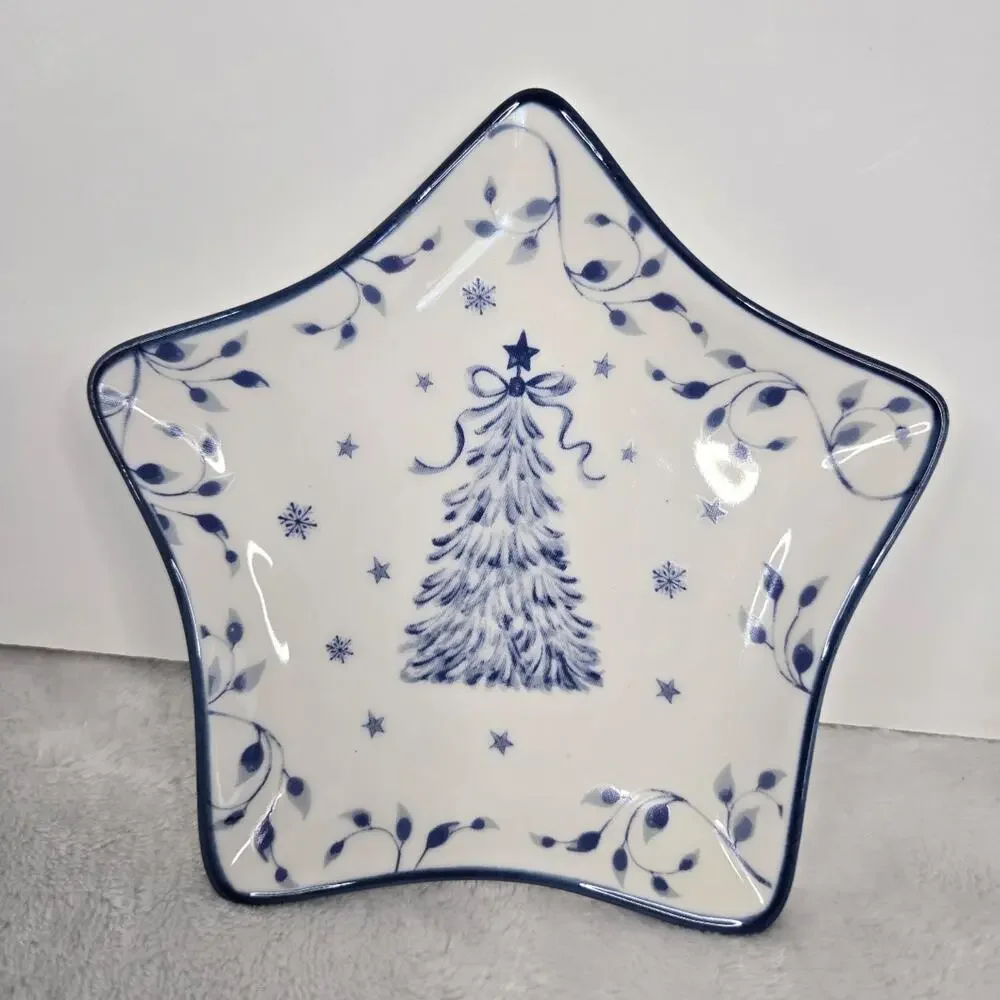 Set of 12 Christmas Themed Plates – Nutcracker, Ballerina & Christmas Tree
